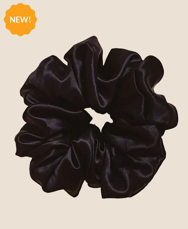 Zahra Silk Biggie Scrunchies (7cm wide scrunchie)