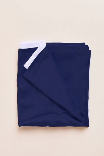 Silk Crib Sleeve | Navy
