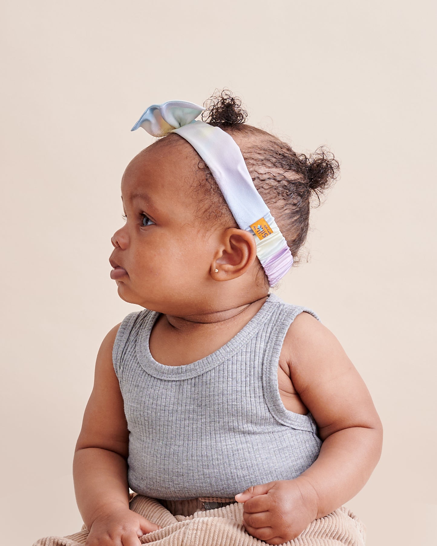 RENI Headband with Bow | Rainbow