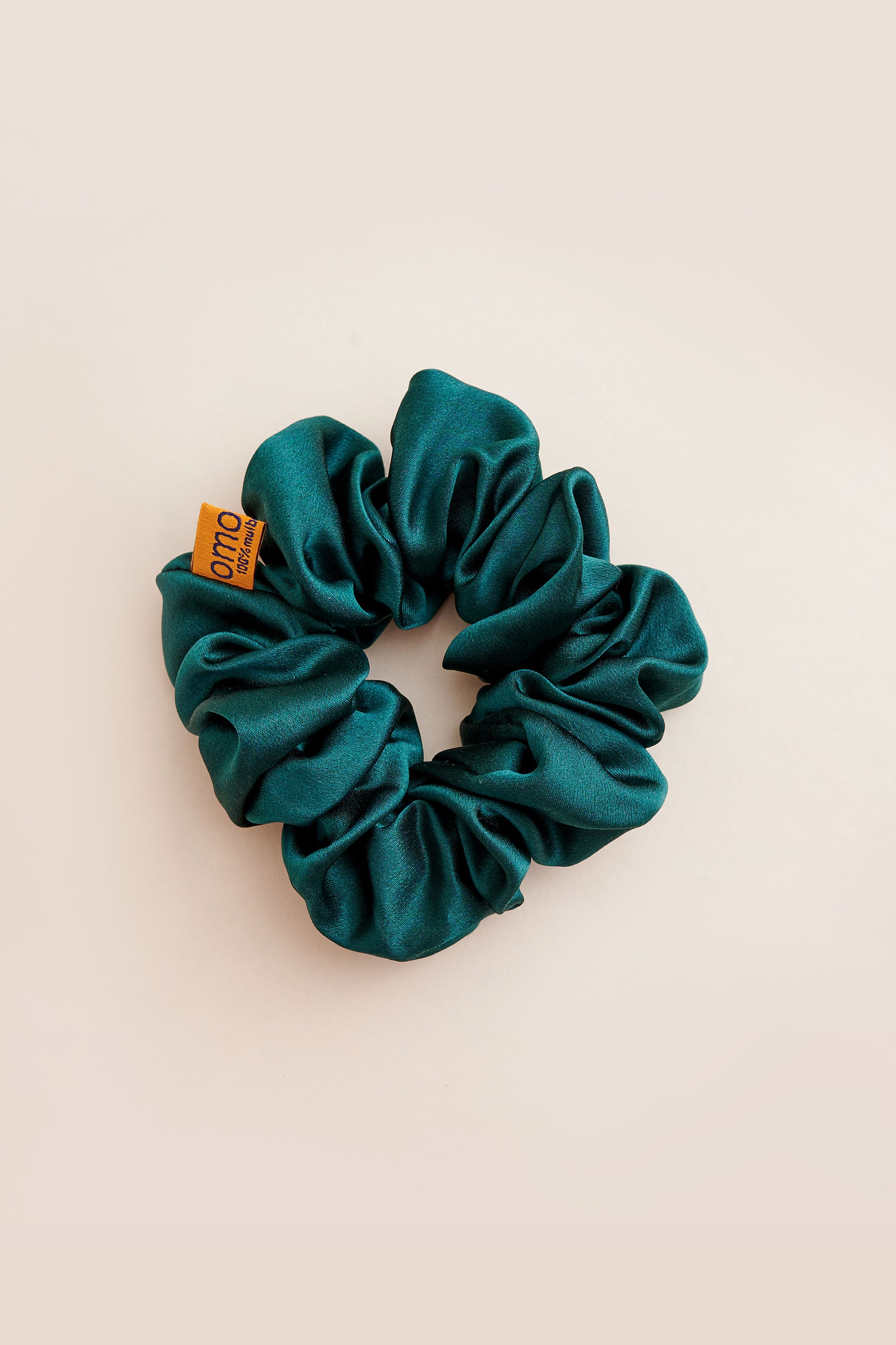 ZAHRA Silk Scrunchie | Emerald