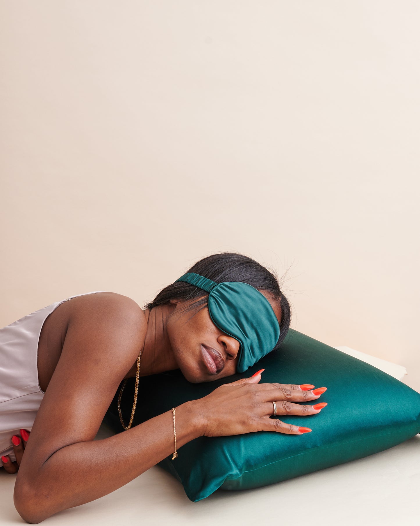 Silk Sleep Mask | Emerald