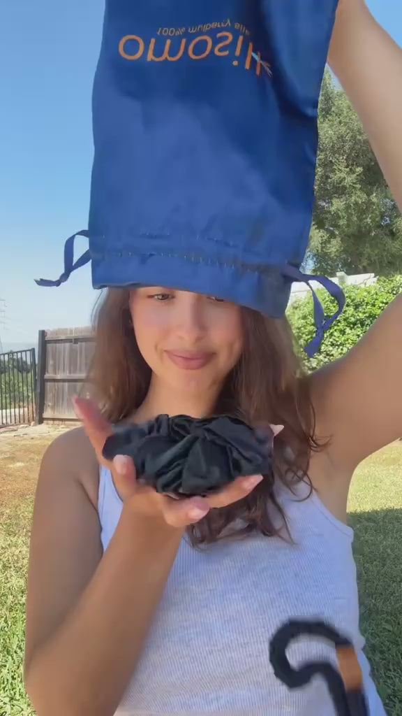 Zahra Silk Midi Scrunchies