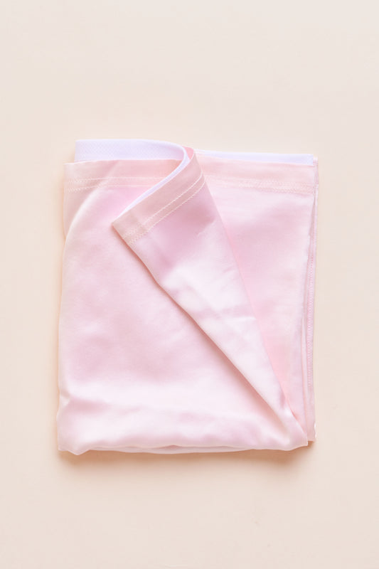 Silk Crib Sleeve | Pink